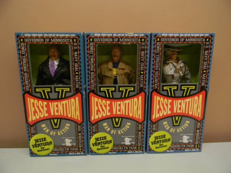 lot 50 image: JESSIE VENTURA ACTION FIGURE COLLECTION - NEW IN BOX - SEE PICTURES