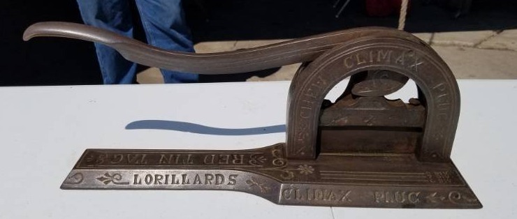 lot 9 image: Climax Tobacco Plug Cutter
