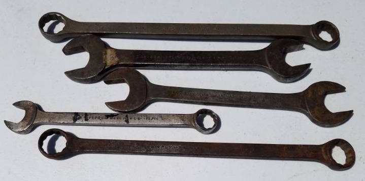 lot 40 image: Lot of 5 Plumb Wrenches