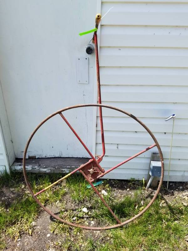 lot 124 image: Gandy Wheel for measuring Land