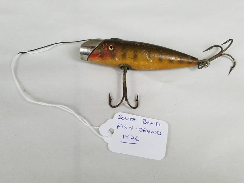 lot 143 image: Southbend Fish-Oreno Vintage Lure 1926