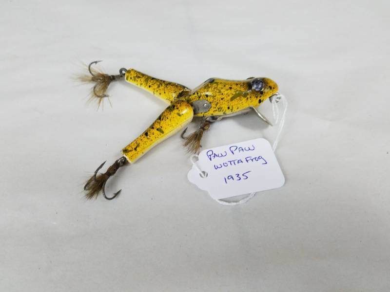 lot 145 image: Paw Paw Wattafrog 1935 Fishing Lure