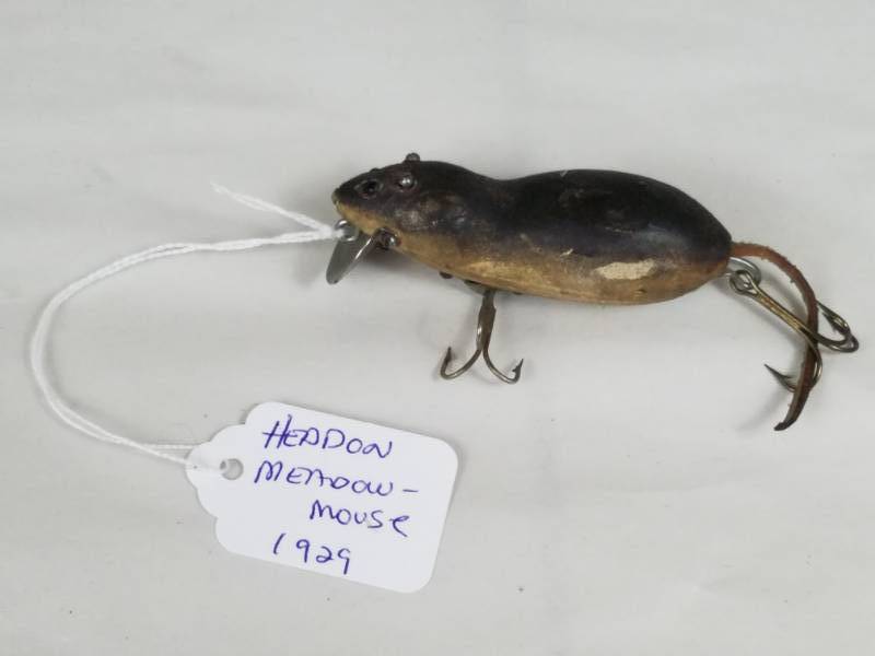 Vintage Heddon Meadow Mouse Fishing Lure