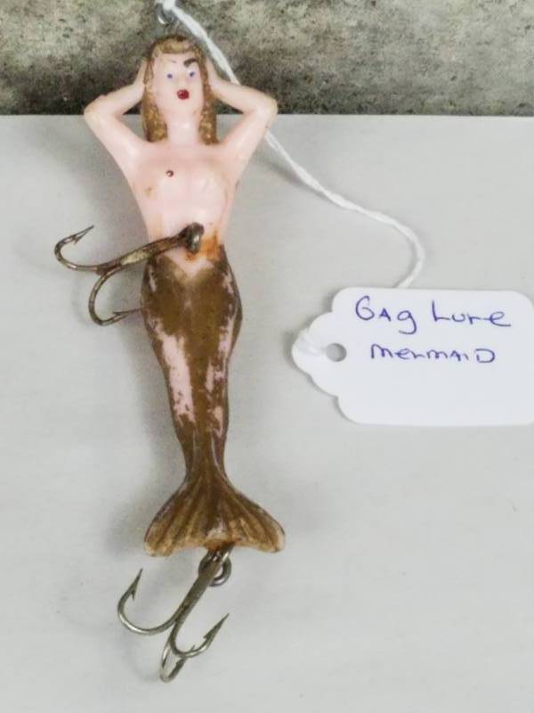 Gag Lure Mermaid Vintage Fishing Lure 4 inches long