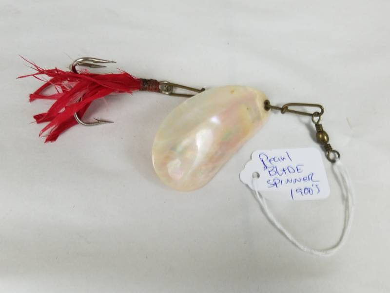 Pearl Blade Spinner early 1900's Vintage Fishing Lure