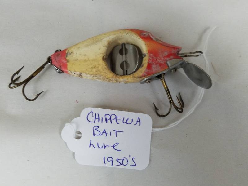 Chippewa Bait 1950's Vintage Fishing Lure, Antiques, Vintage Fishing Lures  and Duck Decoys plus Red Wing Crocks Sale No Reserve!