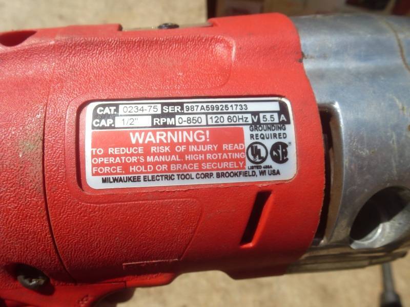 Milwaukee 12 Drill