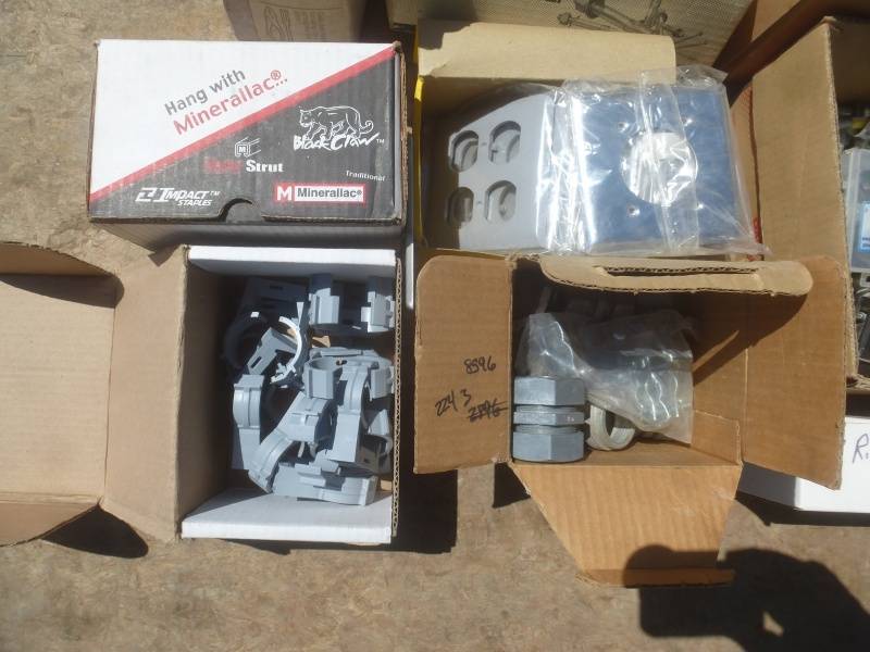 Assorted Electrical Plugs & Face Plates