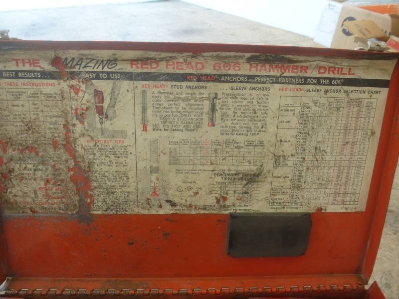 Red Head Hammer Drill