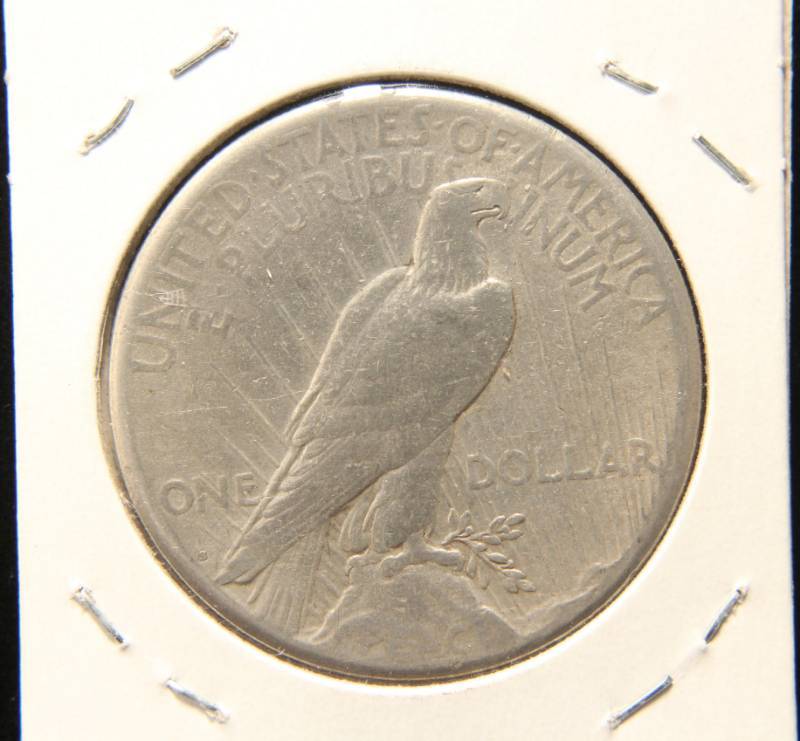 1922-S PEACE SILVER DOLLAR