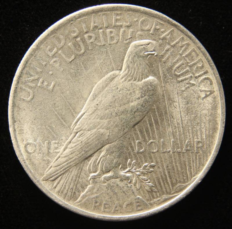 1923 PEACE SILVER DOLLAR UNC