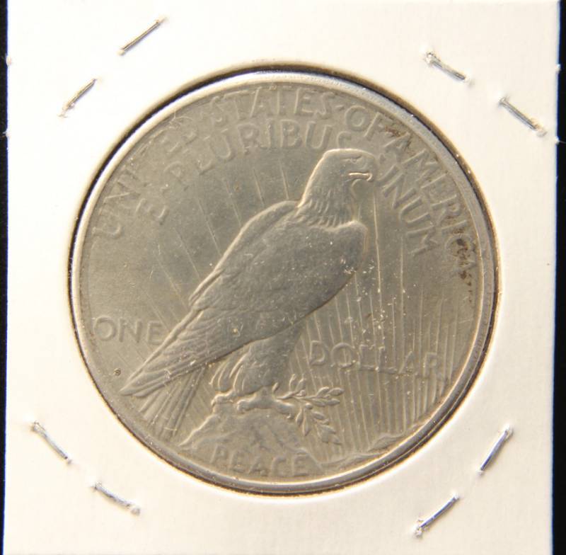 1923-S PEACE SILVER DOLLAR
