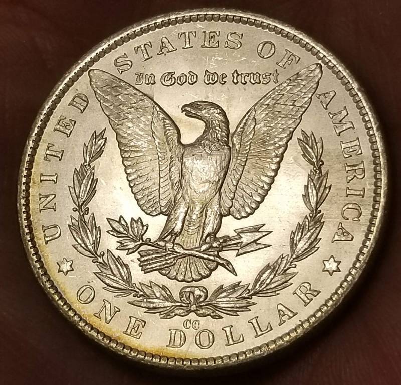1882-CC CARSON CITY MORGAN SILVER DOLLAR BU-UNC
