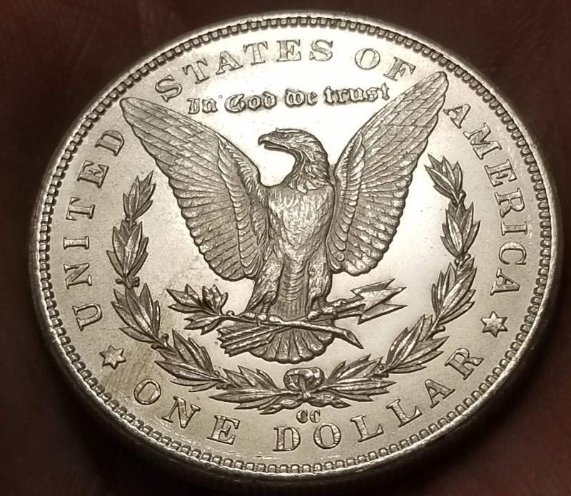 1883-CC CARSON CITY MORGAN SILVER DOLLAR BU-UNC