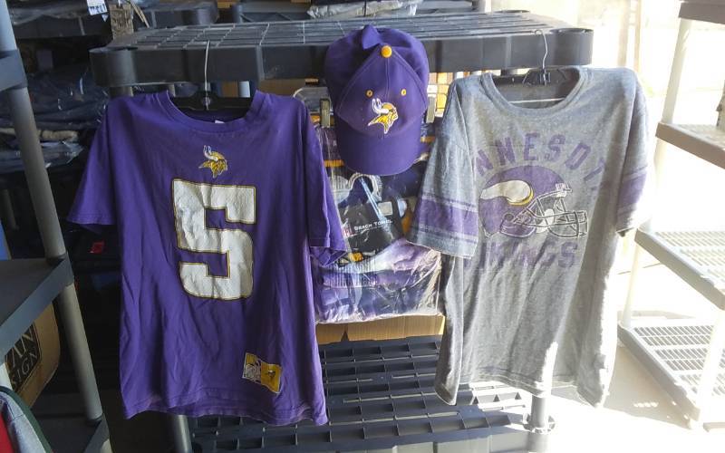 MN Vikings Beach Towel, Cap, 2-Shirts