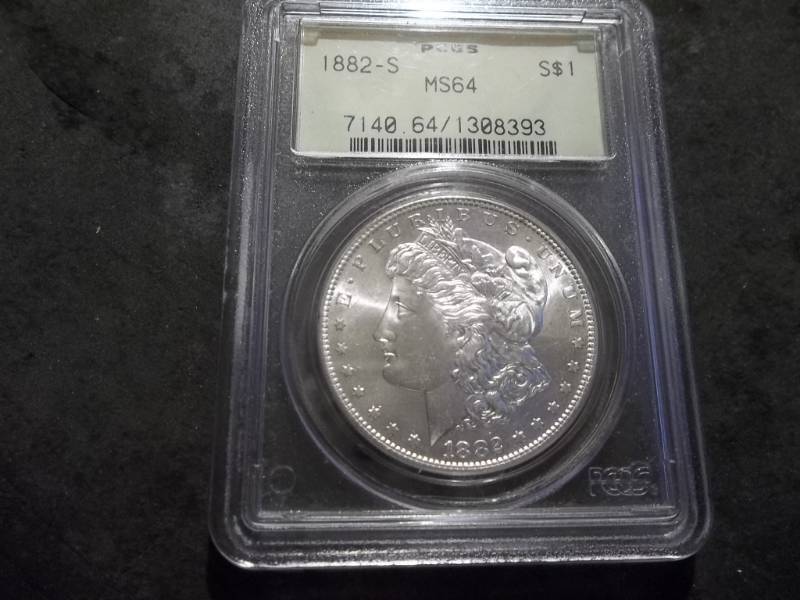 1882 S Morgan Silver Dollar