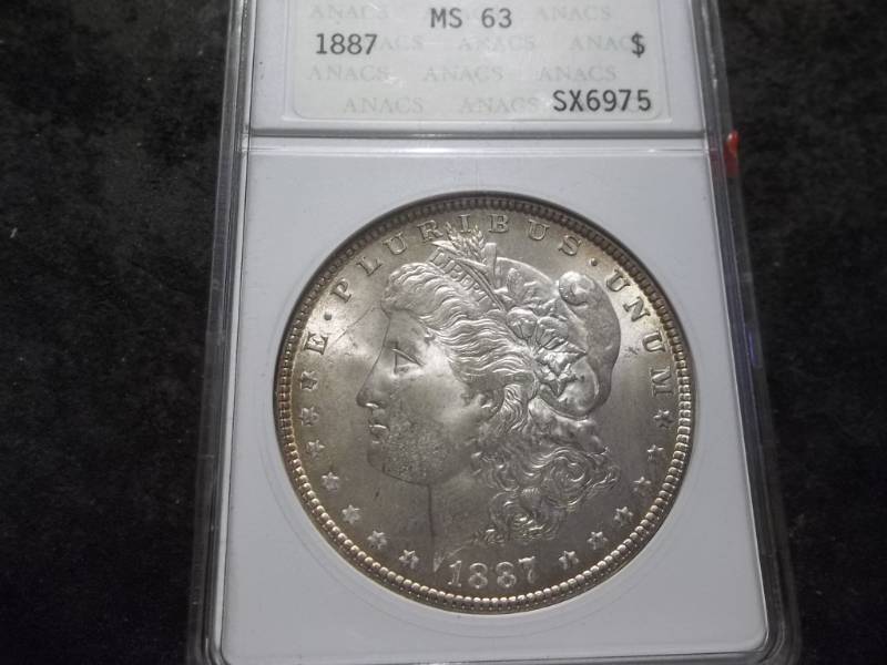 1887  Morgan Silver Dollar