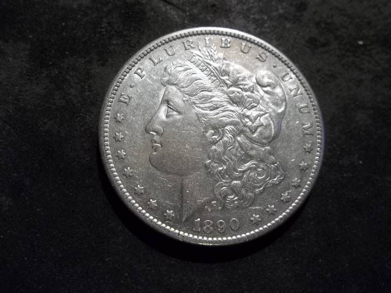 1890 S  Morgan Silver Dollar