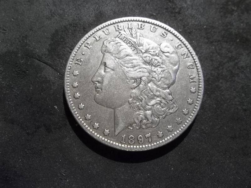 1897 O Morgan Silver Dollar