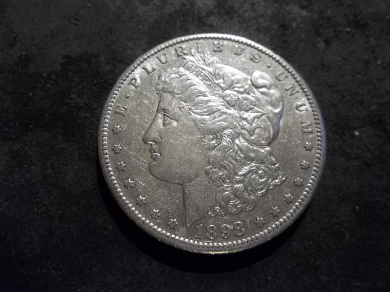 1898 S Morgan Silver Dollar