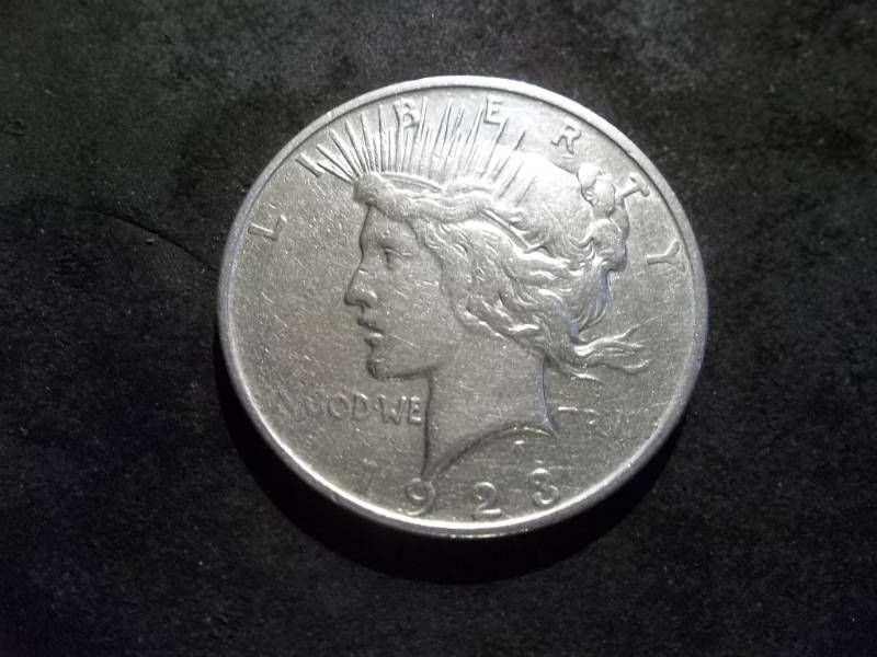 1923 D Peace Silver Dollar
