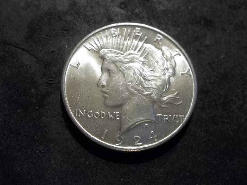 1924 Peace Silver Dollar