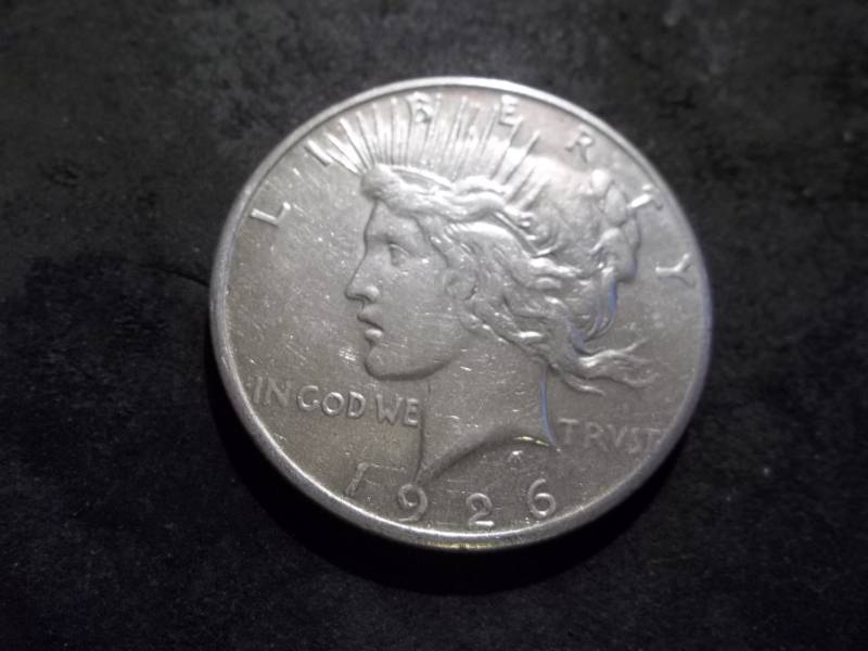 1926 S Silver Peace Dollar