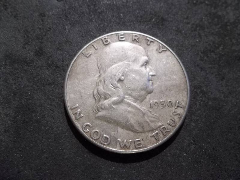 1950 Franklin Half Dollar