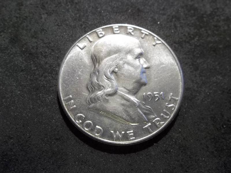 1951 Franklin Half Dollar