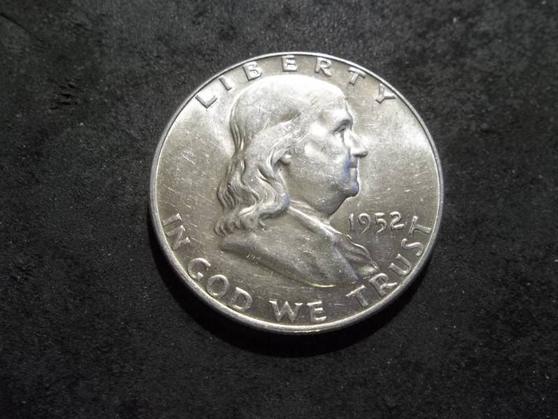1952 D Franklin Half Dollar