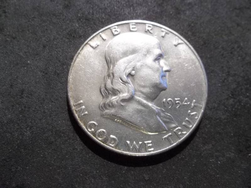 1954 D Franklin Half Dollar