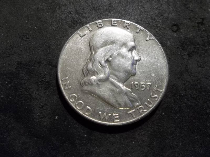 1957 Franklin Half Dollar