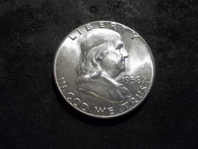 1958 Franklin Half Dollar