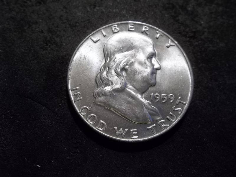 1959 Franklin Half Dollar