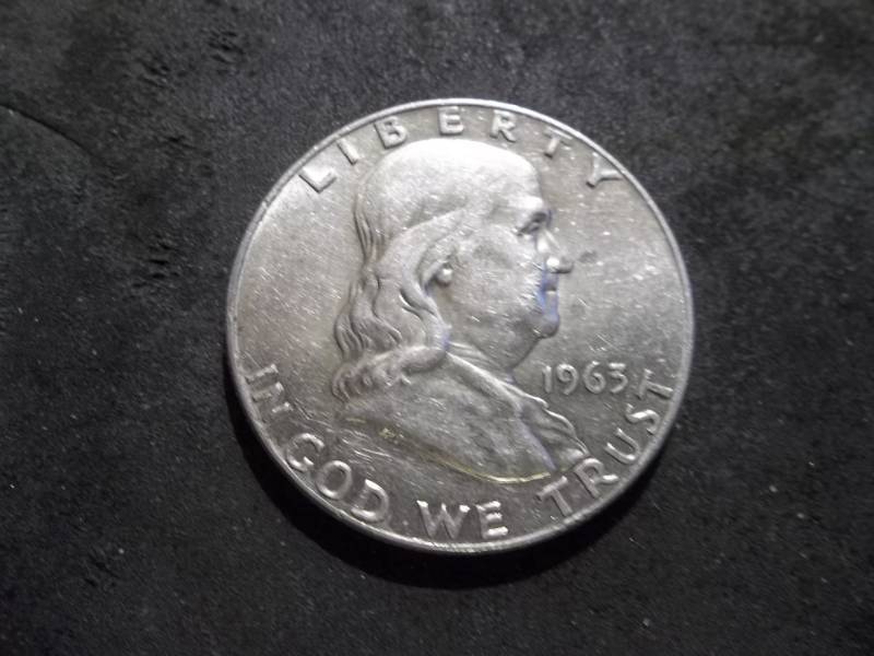 1963 D Franklin Half Dollar