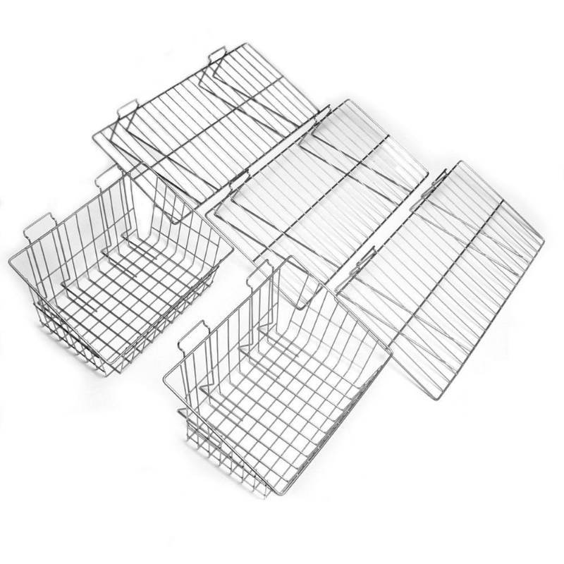 lot 129 image: Proslat Shelf and Basket Combo Pack...