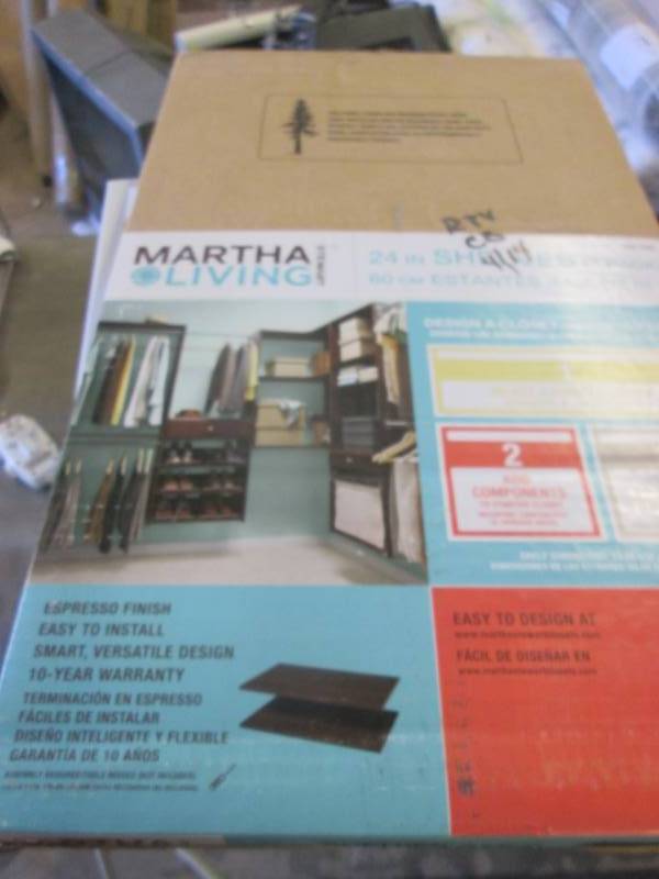 lot 23 image: Martha Stewart Living 24 in. Espres...