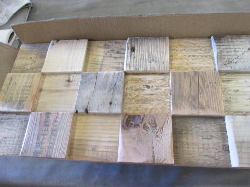 lot 39 image: Timber Wall 38 in. x 8-12 in. x 1...
