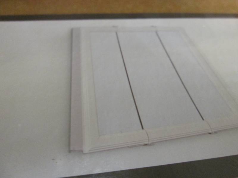 lot 90 image: 24 inch White Surface Mount Framed ...