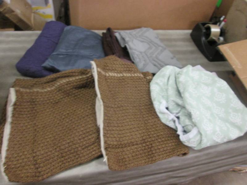 lot 114 image: Assorted Pillow Shams, Ironing Boar...
