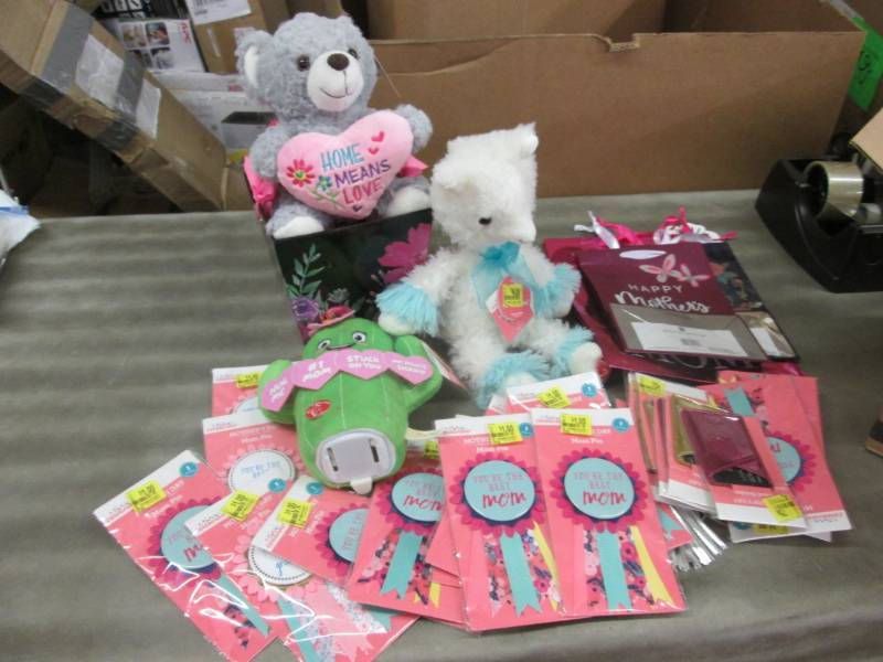 lot 117 image: Mothers Day Lot- including plush, ...