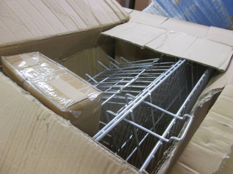 lot 127 image: Proslat Shelf and Basket Combo Pack...