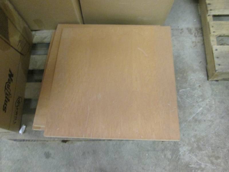 lot 131 image: 4- 22.5 inch Shelf Boards...