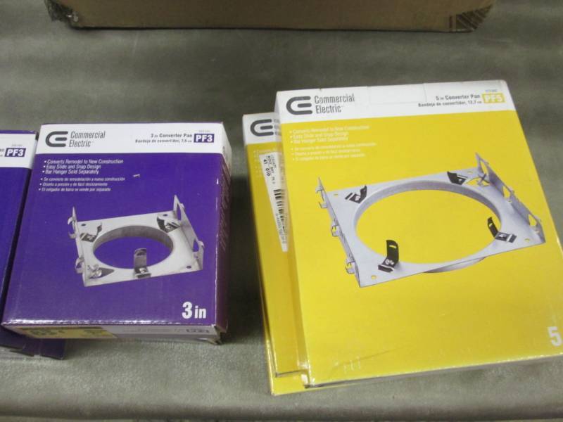 lot 154 image: 6 Commercial Electric 3 inch Conver...