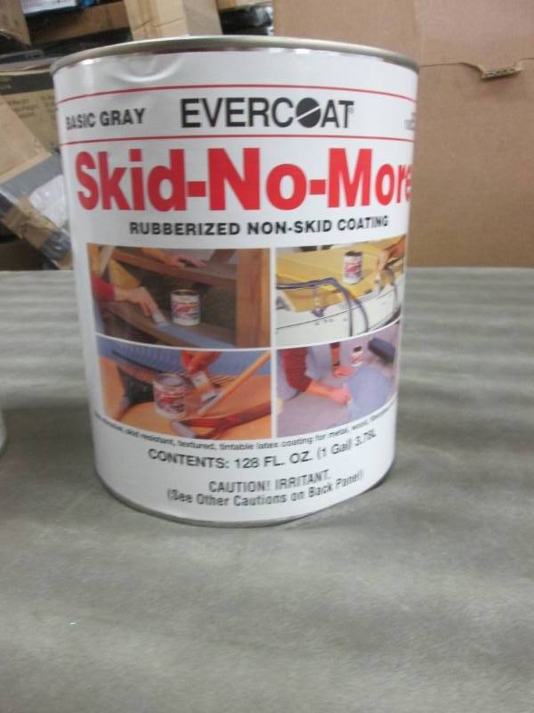 lot 163 image: Evercoat Gray Non-Skid Coating 1 Ga...