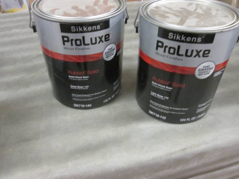 lot 165 image: 1.75 Gallons Sikkens ProLuxe Solid ...