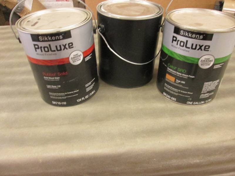lot 171 image: 3 Cans Assorted Paint -see images...