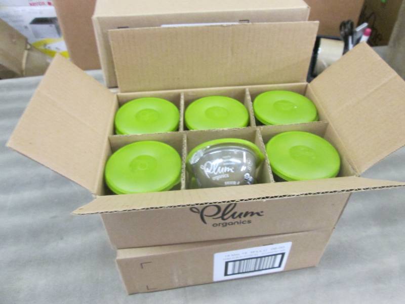 lot 177 image: 5 Cases of 12- 3.8 oz Plum Organics...
