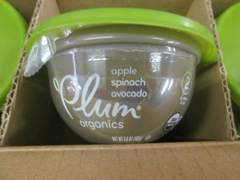 lot 180 image: 5 Cases of 12- 3.8 oz Plum Organics...