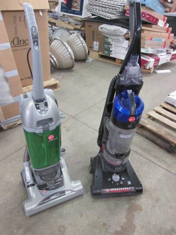 lot 188 image: Lot of 2 Hoover Vacuum Cleaners- te...